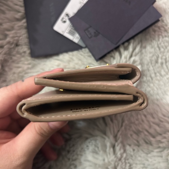 Prada Compact Saffiano Leather Wallet - Picture 4 of 8